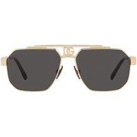 Satovi & nakit Sunčane naočale D&G Occhiali da Sole Dolce&Gabbana DG2294 02/87 Gold