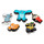 Modni dodaci Djeca Dodaci za obuću Crocs Jibbitz Disneys Pixar 5 pack Višebojna