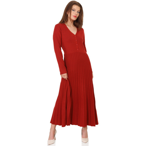Odjeća Žene
 Haljine La Modeuse 68917_P160790 Crvena
