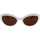 Satovi & nakit Sunčane naočale MICHAEL Michael Kors Occhiali da Sole  Burano MK2198 310073 Bijela
