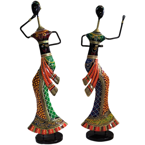 Dom Dekorativni predmeti  Signes Grimalt Afrički Plesač 2 U Višebojna