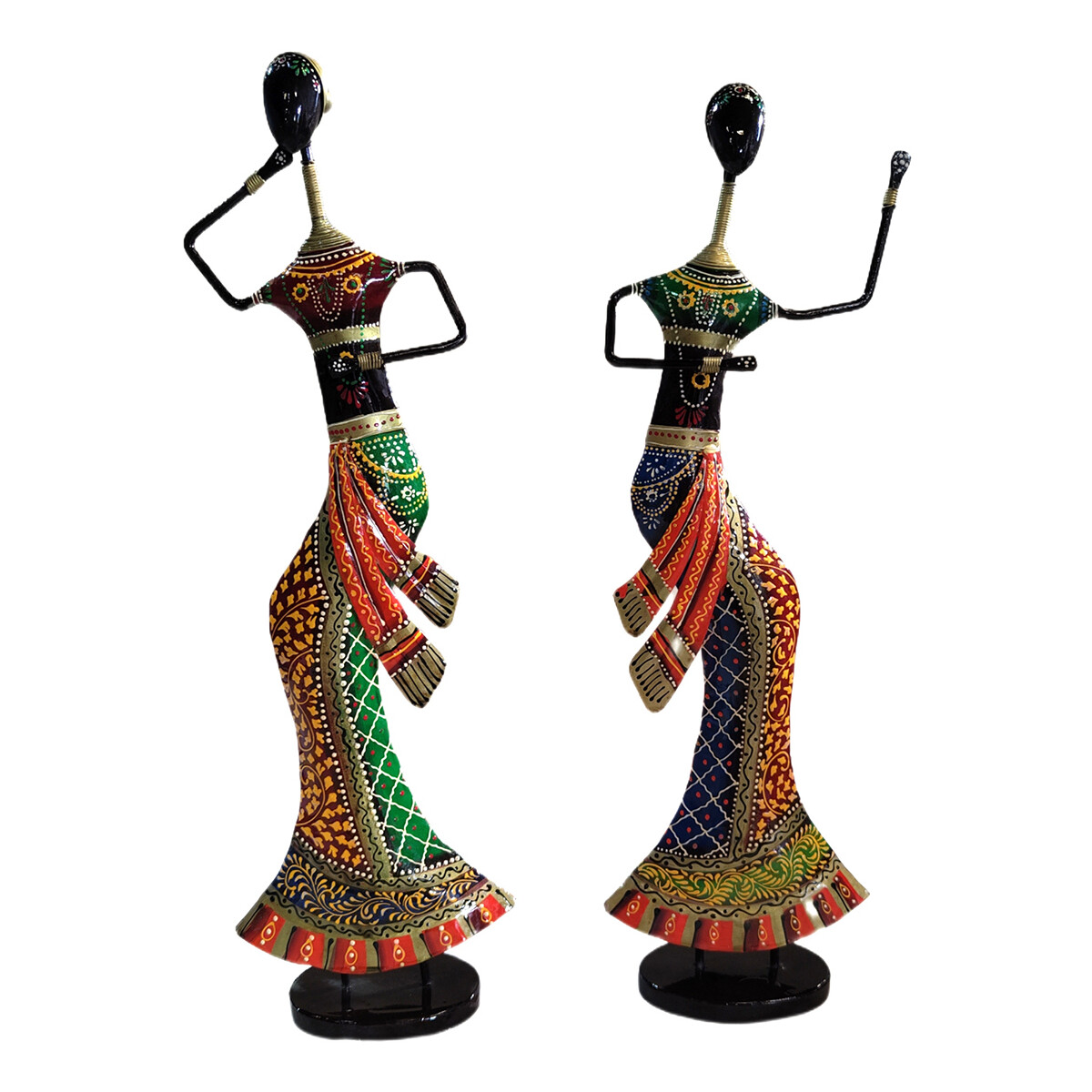 Dom Dekorativni predmeti  Signes Grimalt Afrički Plesač 2 U Višebojna