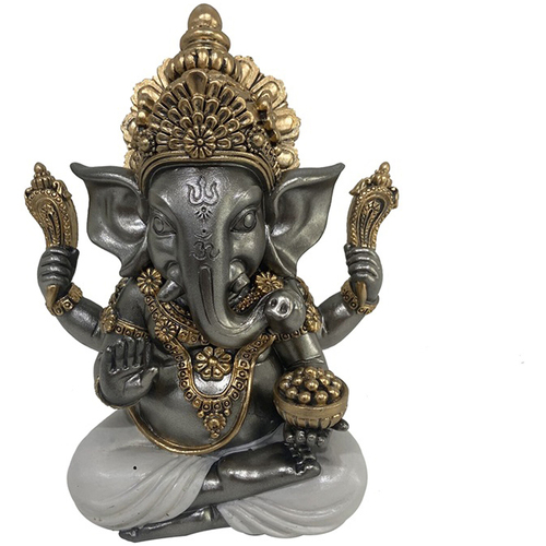Dom Dekorativni predmeti  Signes Grimalt Ganesh Figura Srebrna