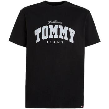 Odjeća Muškarci
 Majice kratkih rukava Tommy Hilfiger  Crna