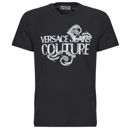 Odjeća Muškarci
 Majice kratkih rukava Versace Jeans Couture 76GAHG00 Crna / Bijela