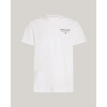 Odjeća Muškarci
 Majice kratkih rukava Tommy Hilfiger DM0DM18265 Bijela