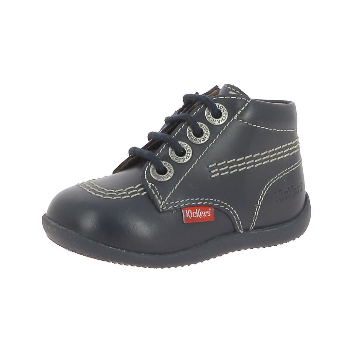 Obuća Dječak
 Polučizme Kickers BILLYZIP-2  10 - MARINE 735023 Plava