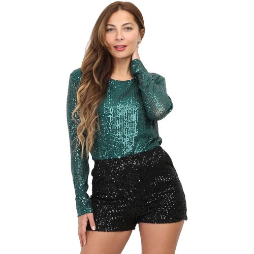 Odjeća Žene
 Topovi i bluze La Modeuse 69426_P161563 Zelena