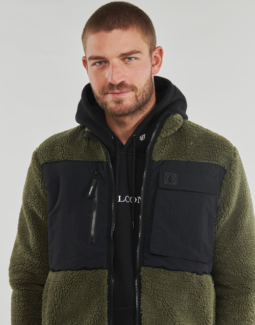 Volcom STORM STONE ZIP Zelena / Crna