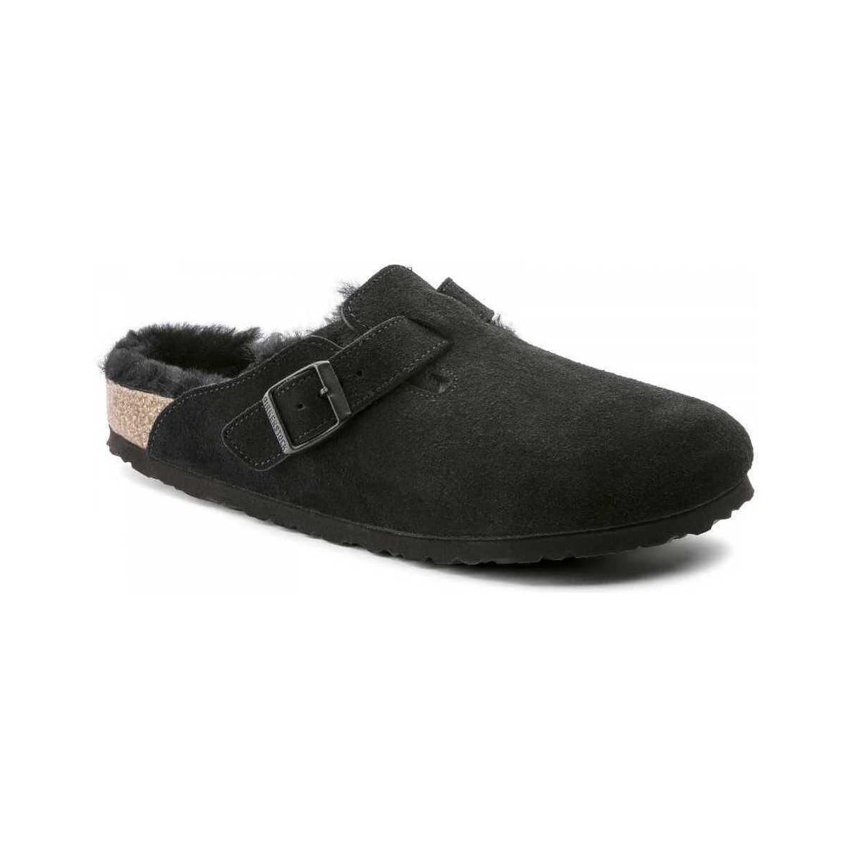 Obuća Sandale i polusandale BIRKENSTOCK Boston shearling leve Crna