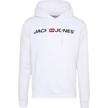 Odjeća Muškarci
 Sportske majice Jack & Jones SUDADERA CAPUCHA  12137054 Bijela