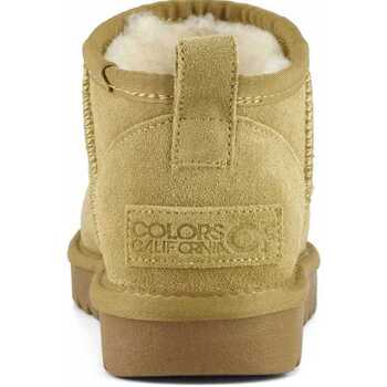 Colors of California Short winter boot in suede Smeđa
