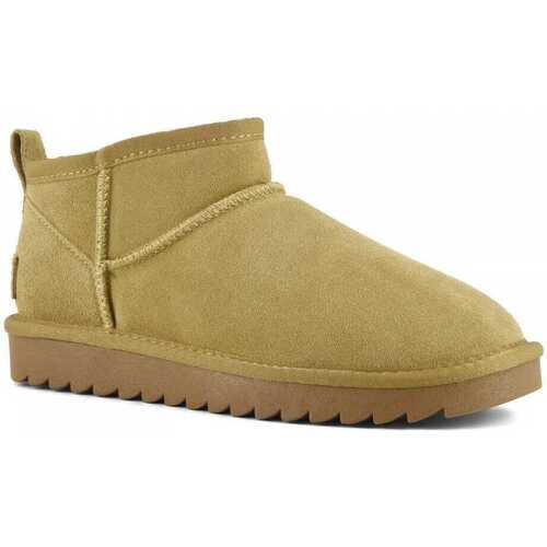 Colors of California Short winter boot in suede Smeđa