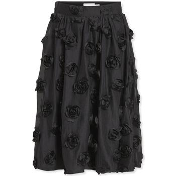 Vila Flory Skirt L/S - Black Crna