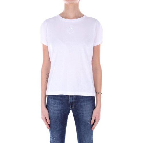 Odjeća Žene
 Majice kratkih rukava Pinko 100355 A1NW Bijela