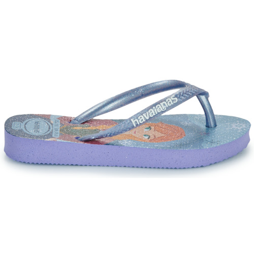 Havaianas KIDS SLIM PRINCESS Plava / Ljubičasta