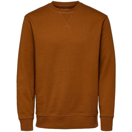 Odjeća Muškarci
 Sportske majice Selected Noos Sweatshirt Jason 340 - Monks Robe Smeđa