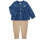 Odjeća Djevojčica Dječji kompleti Levi's LVG 2PC COLLARED TOP & LEGGING Plava / Bež