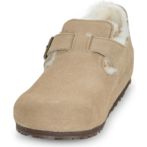 BIRKENSTOCK London Shearling LEVE Taupe Bež