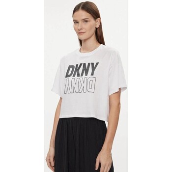 Odjeća Žene
 Majice / Polo majice Dkny DP2T8559 Bijela