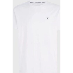 Odjeća Muškarci
 Majice kratkih rukava Calvin Klein Jeans J30J325268 Bijela