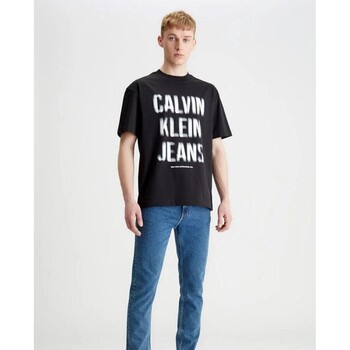 Odjeća Muškarci
 Majice kratkih rukava Calvin Klein Jeans J30J324648 Crna