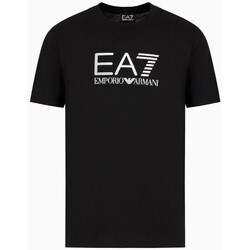 Odjeća Muškarci
 Majice kratkih rukava Emporio Armani EA7 3DPT71 PJM9Z Crna