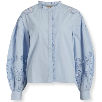 Odjeća Žene
 Topovi i bluze Vila Faye Shirt L/S - Skyway Plava