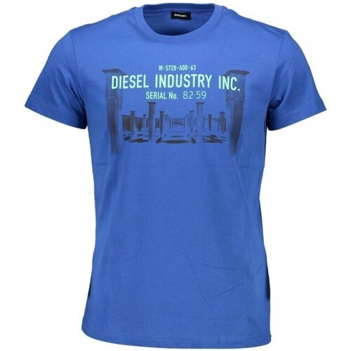 Odjeća Muškarci
 Majice kratkih rukava Diesel SEFY-T-DIEGO Plava