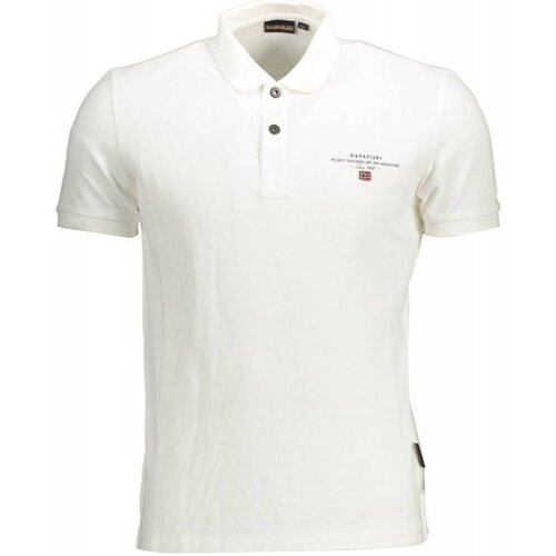 Odjeća Muškarci
 Majice / Polo majice Napapijri NP0A4GDL-ELBAS-SS-4 Bijela