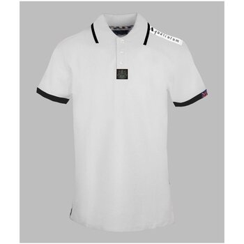 Odjeća Muškarci
 Majice / Polo majice Aquascutum P0032301 Bijela