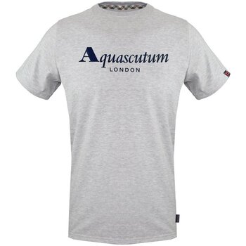 Odjeća Muškarci
 Majice kratkih rukava Aquascutum T0032378 Siva