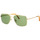 Satovi & nakit Sunčane naočale Retrosuperfuture Occhiali da Sole  Volo Mineral Green TL5 Gold