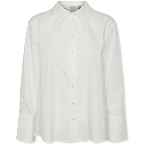 Odjeća Žene
 Topovi i bluze Y.a.s YAS Roya Shirt L/S - Star White Bijela