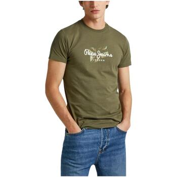 Odjeća Muškarci
 Majice kratkih rukava Pepe jeans  Zelena