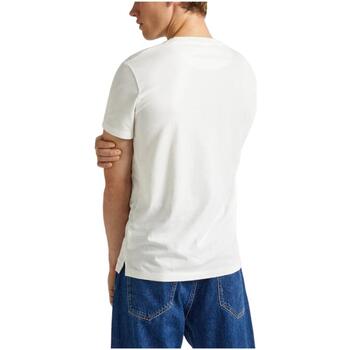 Odjeća Muškarci
 Majice kratkih rukava Pepe jeans  Bijela