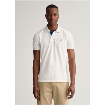 Odjeća Muškarci
 Majice / Polo majice Gant 21012052003 Bijela