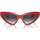 Satovi & nakit Sunčane naočale D&G Occhiali da Sole Dolce&Gabbana DG4439 30888G Crvena