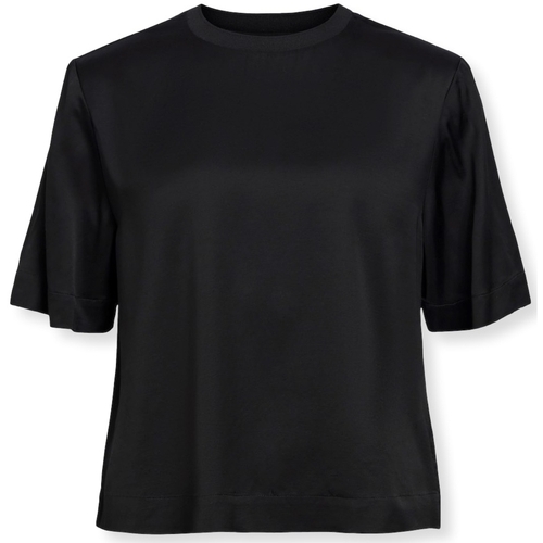 Odjeća Žene
 Sportske majice Object Top Eirot S/S - Black Crna