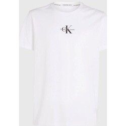 Odjeća Muškarci
 Majice kratkih rukava Calvin Klein Jeans J30J323483YAF Bijela