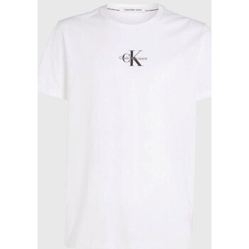 Odjeća Muškarci
 Majice kratkih rukava Calvin Klein Jeans J30J323483YAF Bijela