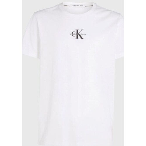 Odjeća Muškarci
 Majice kratkih rukava Calvin Klein Jeans J30J323483 Bijela