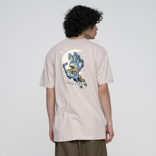 Odjeća Muškarci
 Majice / Polo majice Santa Cruz Cosmic bone hand t-shirt Siva