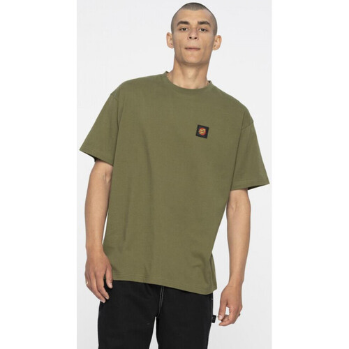 Odjeća Muškarci
 Majice / Polo majice Santa Cruz Classic label t-shirt Zelena