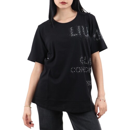 Odjeća Žene
 Polo majice dugih rukava Liu Jo TA4138JS923 Crna