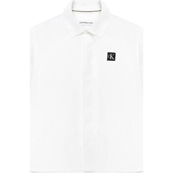 Odjeća Dječak
 Košulje dugih rukava Calvin Klein Jeans IB0IB01962 Bijela