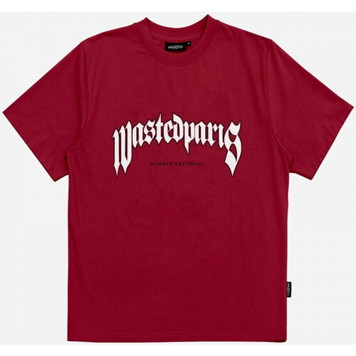 Odjeća Muškarci
 Majice / Polo majice Wasted T-shirt pitcher- Crvena