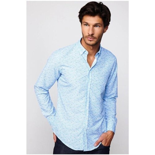 Odjeća Muškarci
 Košulje dugih rukava Tudors DR220090-501 Plava