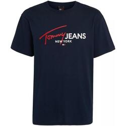 Odjeća Muškarci
 Majice kratkih rukava Tommy Hilfiger  Plava