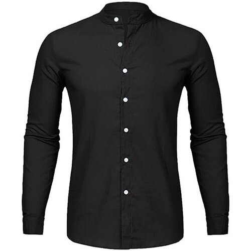 Odjeća Muškarci
 Košulje dugih rukava Delie 723601648828 Crna
